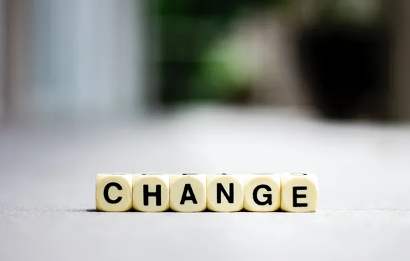 White, dice, change