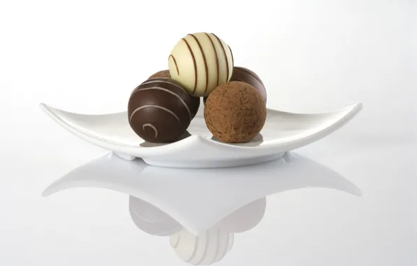 Тарелка, chocolate, dessert, candy, конфеты.шоколад