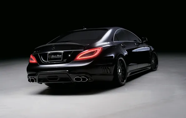 Картинка Mercedes-Benz, CLS, black, class, bison