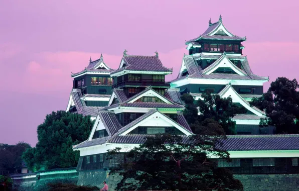 Картинка Япония, Замок, Кумамото