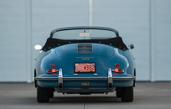 Porsche, 356, 1961, Porsche 356B 1600 Super Cabriolet