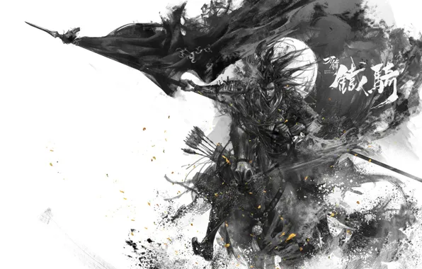 Horse, warrior, knight, spear, Cavalry