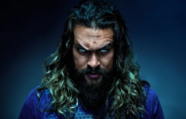 Взгляд, поза, постер, Jason Momoa, Джейсон Момоа, Аквамен, Артур Карри, Аквамен и потерянное царство