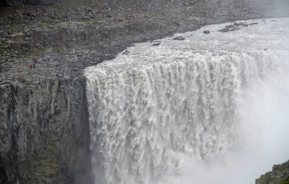 Waterfall, Iceland, Dettifoss