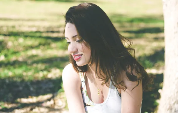 Взгляд, девушка, брюнетка