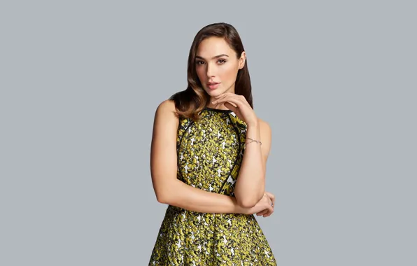 Взгляд, девушка, фото, модель, платье, Фигура, Галь Гадот, Gal Gadot