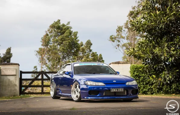Тюнинг, nissan, turbo, синяя, japan, ниссан, blue, jdm
