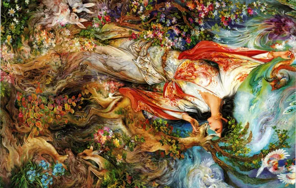 Photo, picture, miniator, Persian Art, Farshchian, IRANIAN Painter, color picture