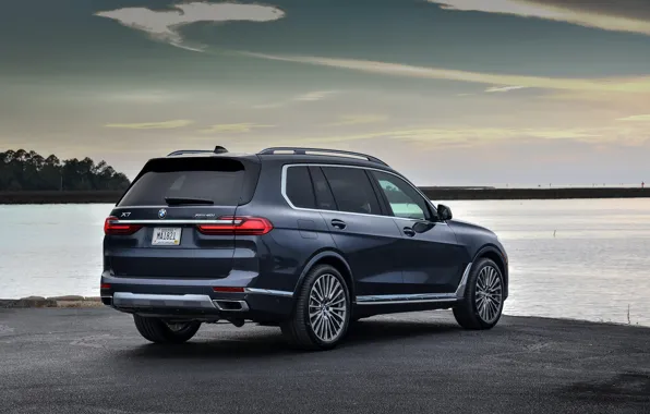 Картинка берег, BMW, 2018, кроссовер, SUV, 2019, BMW X7, X7