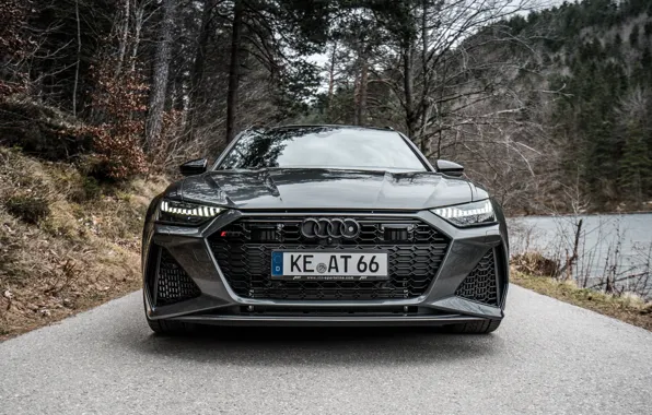 Audi, вид спереди, ABT, Avant, RS6, RS 6, 2020