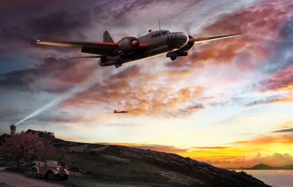 Бомбардировщик, Императорская армия Японии, Боевой самолёт, Ki-67