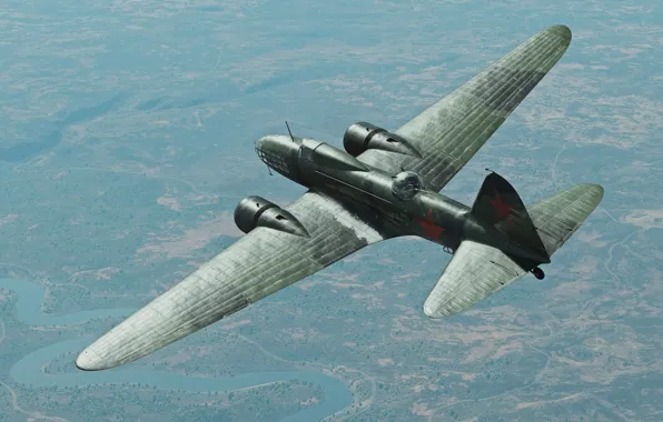 СССР, Ил-4, ОКБ Ильюшина, Торпедоносец, Фронтовой бомбардировщик, Дальний бомбардировщик, ДБ-3Ф
