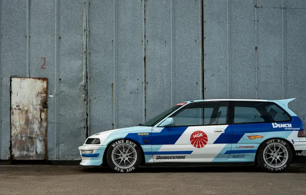 Хонда, Honda, квадрат, Civic, Сивик, Honda Civic IV, Kanjo-Inspired, Kanjo