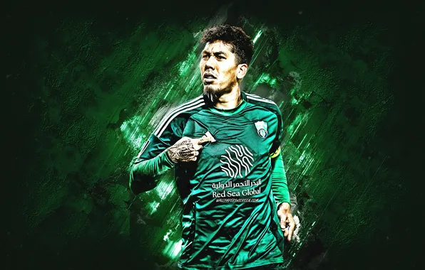 Football, Soccer, Brazilian, Roberto Firmino, Firmino, Saudi, Al Ahli