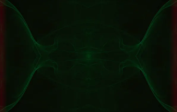 Линии, подсветка, зеленые