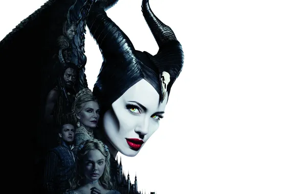 Картинка постер, Maleficent, Elle Fanning, Эль Фаннинг, 2019