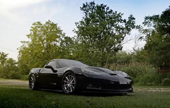 Wheels, corvette, chevrolet, z06, forged, strasse