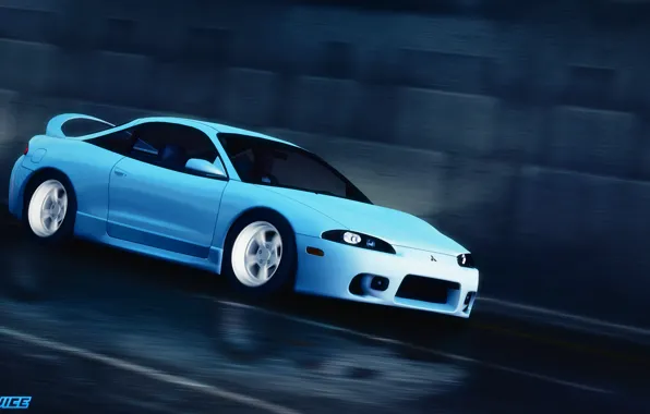Photoshop, Need for speed world, Mitsubishi Eclipce
