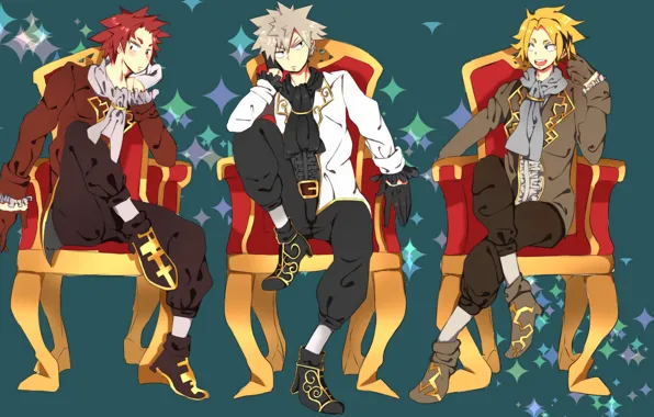 Аниме, арт, парни, Boku no Hero Academia, Моя геройская академия