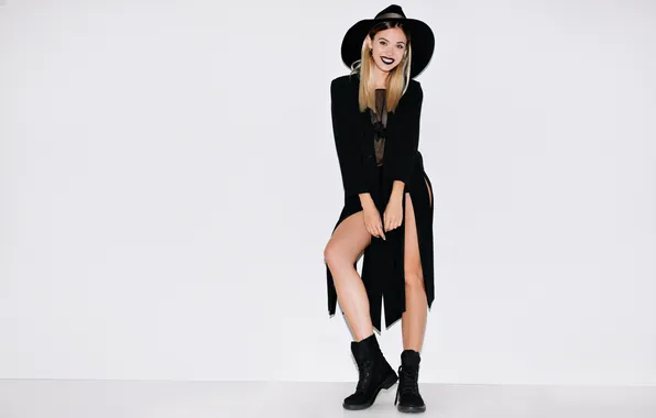 Woman, modern, cheerful, stylish, portrait