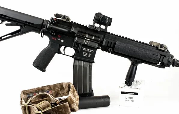 Оружие, автомат, HK416