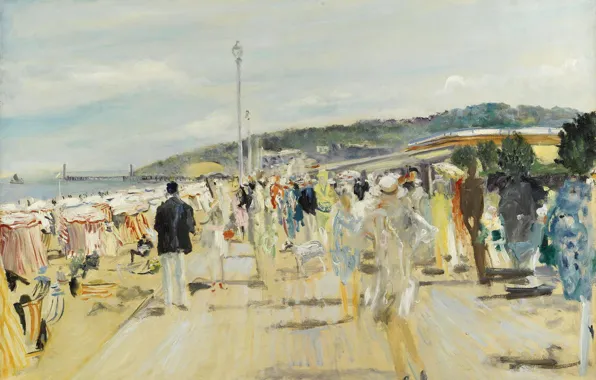 Картина, 1929, Довиль, Люсьен Адрион, Lucien Adrion