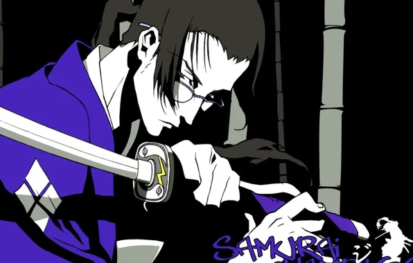 Samurai Champloo, katana, ken, blade, samurai, kimono, bushido