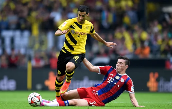 Футбол, Borussia Dortmund, FC Bayern Munich, Bundeliga, Pierre Højbjerg, Хёйбьерг, Геенрих Мхитарян
