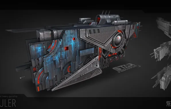 Корабль, фрегат, StarConflict, Mauler