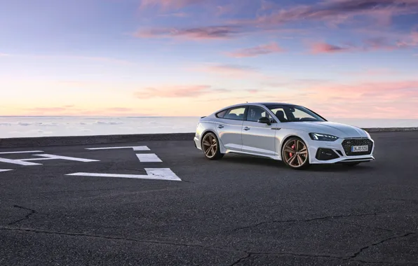 Закат, Audi, вечер, RS5, Sportback, RS 5, 2020
