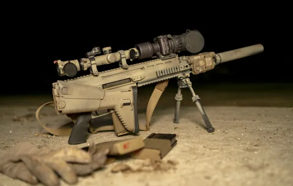 Автомат, боевая штурмовая винтовка, SCAR 17