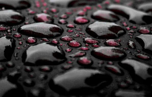 Картинка red, wet, drops, water drop