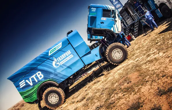 Спорт, Грузовик, Мастер, Россия, Kamaz, Rally, КАМАЗ-мастер, Ралли