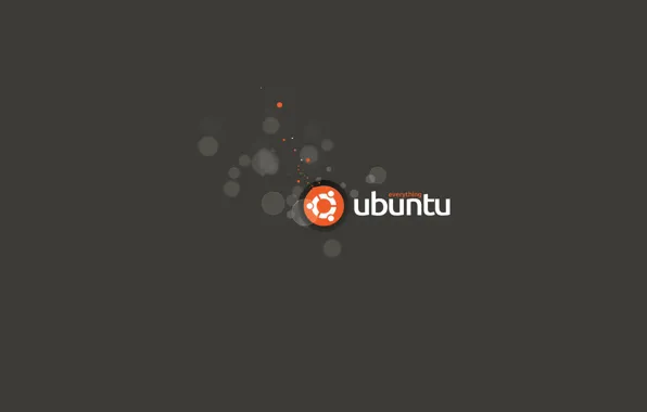 Картинка bubbles, ubuntu, everything