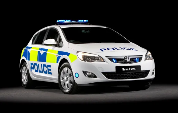 Police, Vauxhall, astra