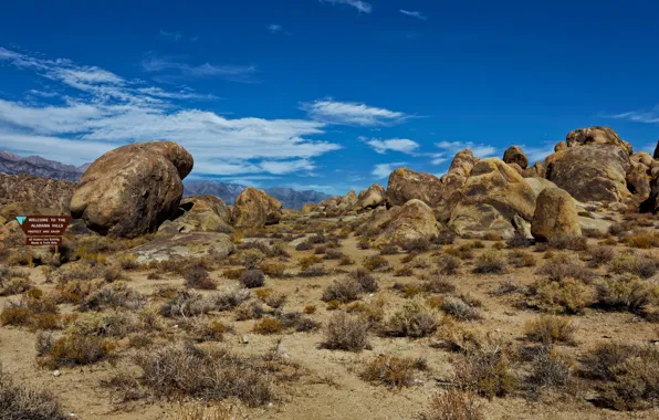 Картинка камни, Калифорния, США, Alabama Hills