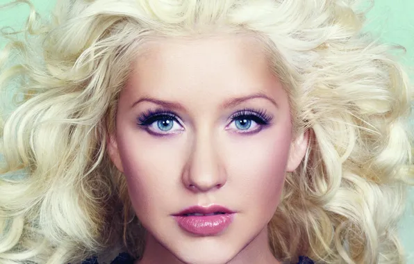 Картинка блондинка, певица, Christina Aguilera, Кристина Агилера
