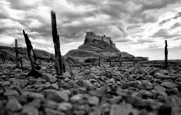 Замок, фотограф, магия чб фото, Monochromatic, Mark Nelson