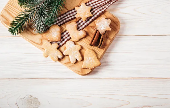 Шары, Новый Год, печенье, Рождество, подарки, happy, Christmas, wood