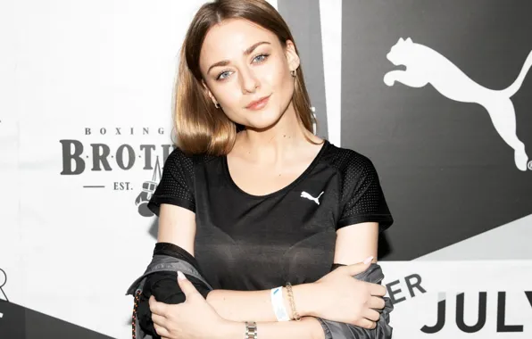 Картинка взгляд, поза, макияж, актриса, фотосессия, hair, Ингрид Олеринская, Ingrid Olerinskaya