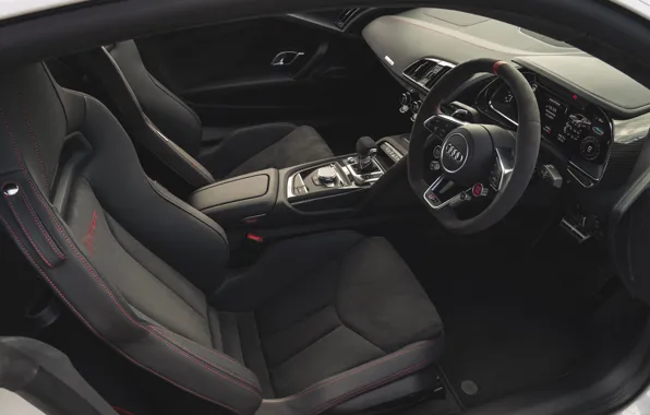 Картинка Audi, car interior, R8, Audi R8 Coupe V10 GT RWD