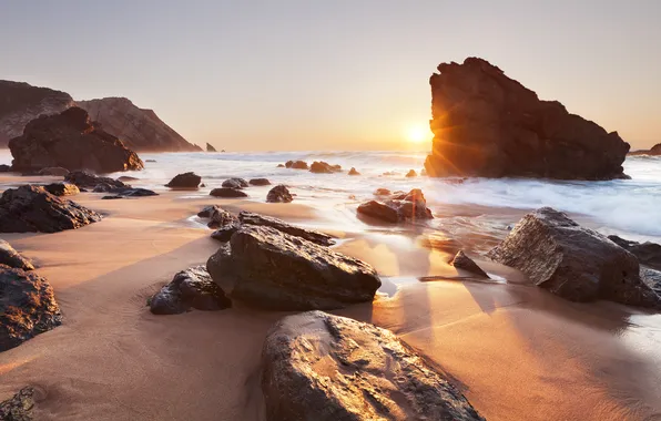 Португалия, Portugal, Sintra, Синтра, Estremadura, Praia da Adraga, Эштремадура