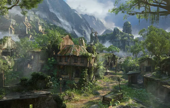 Улица, Naughty Dog, Playstation 4, Uncharted 4: A Thief's End, Либерталия