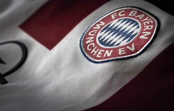 Wallpaper, sport, logo, football, t-shirt, Bayern Munchen