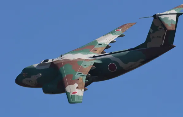 Самолёт, военно-транспортный, двухмоторный, Kawasaki C-1