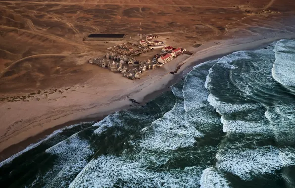 Море, берег, Намибия