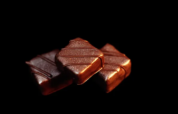 Темный, шоколад, конфеты, сладости, натюрморт, Samuele Benelli