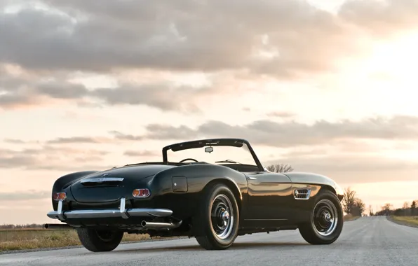 BMW, black, 507, 1959, BMW 507