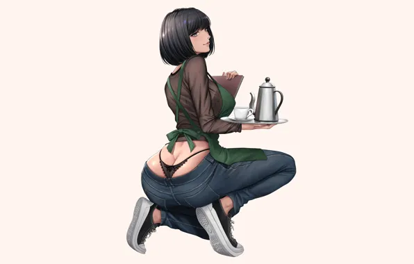 Girl, sexy, boobs, anime, nude, erotic, attractive, beatiful
