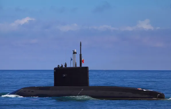 Лодка, ВМФ, подводная, Черное море, &quot;Новороссийск&quot;, Дизельная
